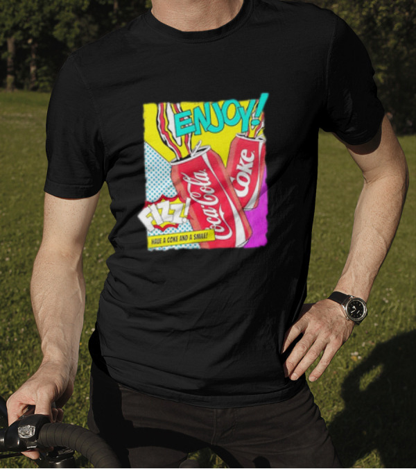 Enjoy Coca-Cola Fizz Have A Coke And A Smile T-Shirt