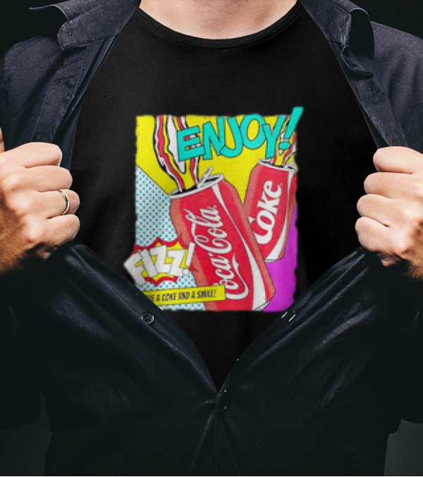 Enjoy Coca-Cola Fizz Have A Coke And A Smile T-Shirt