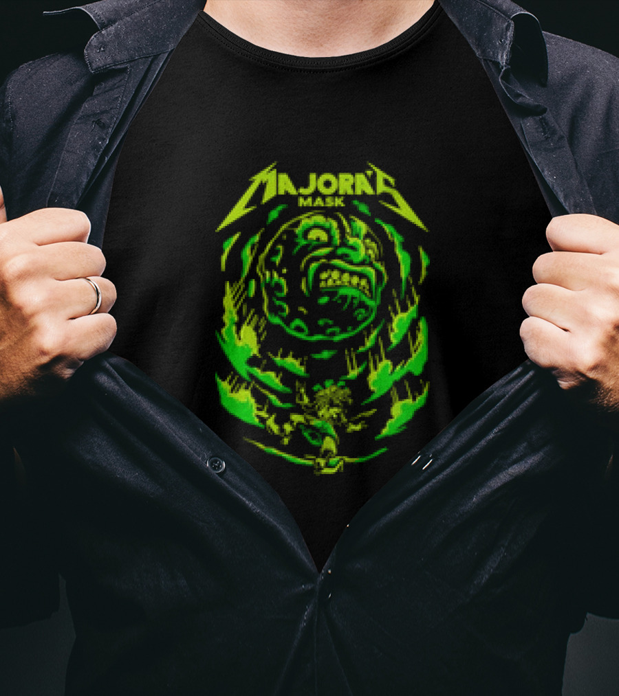 Majora Mask Metal Enter Maskman T-Shirt