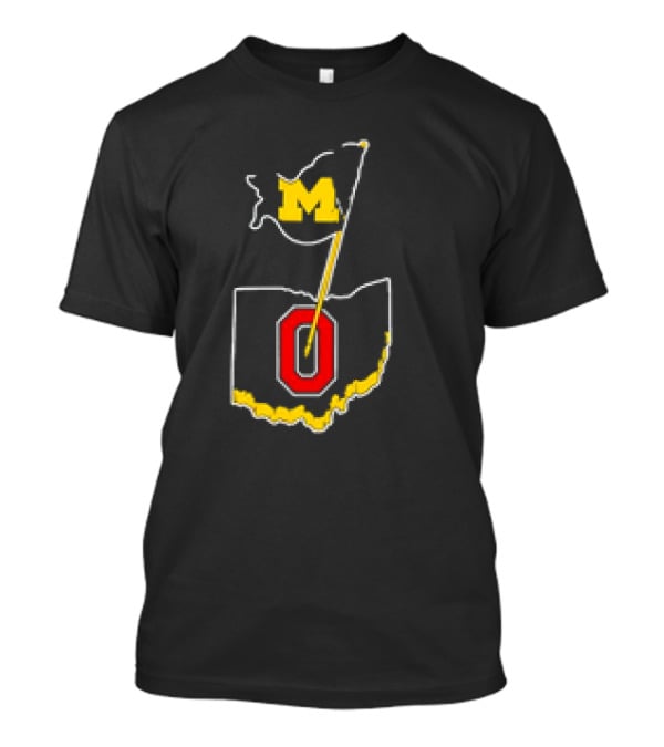 Michigan M Flag Ohio Map O Premium T-Shirt