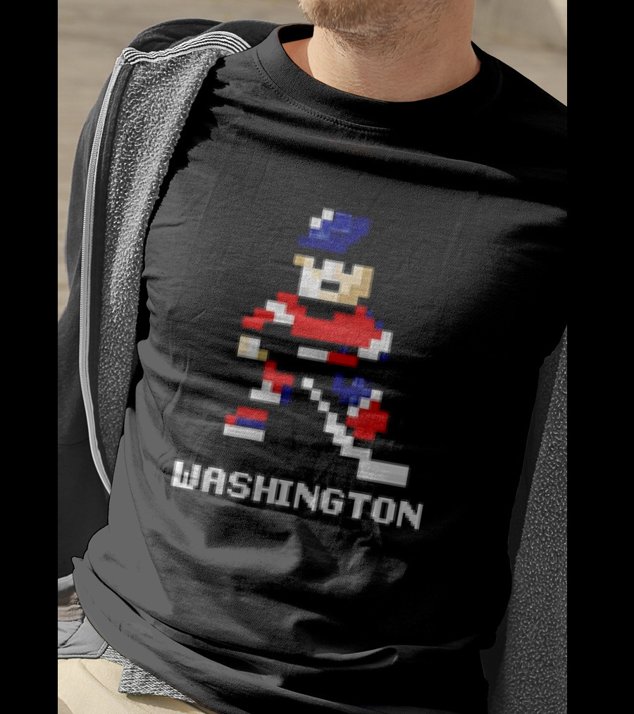 Washington Hockey 8-bit Player T-Shirt