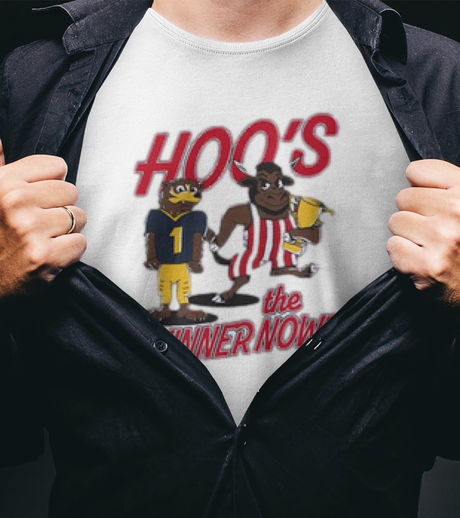 Hoo’s The Winner Now Indiana Hoosiers Football T-Shirt
