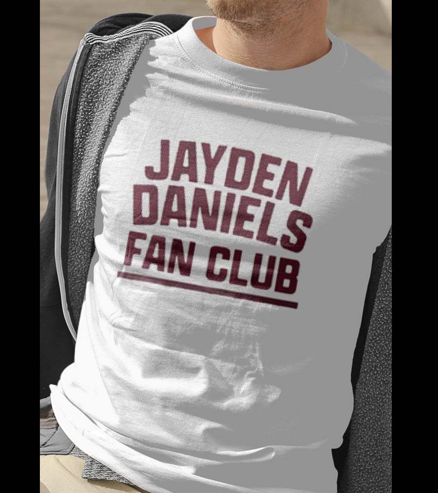 Jayden Daniels Fan Club Washington T-Shirt