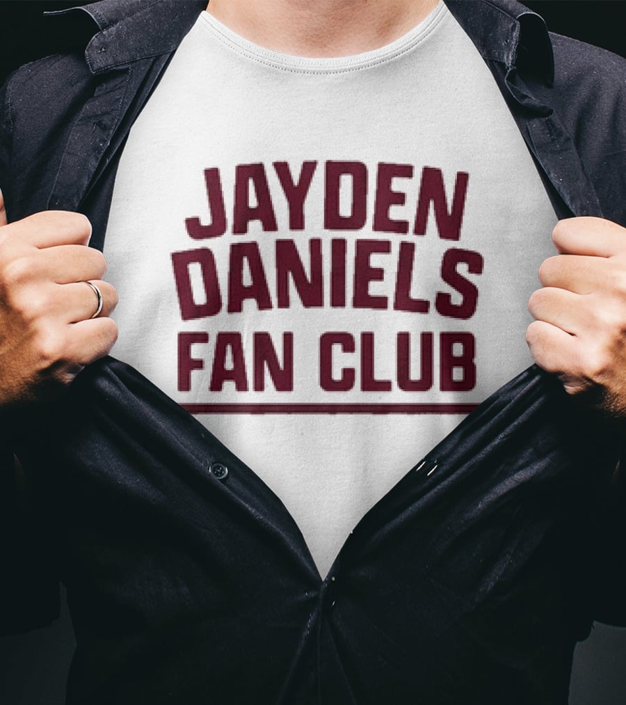 Jayden Daniels Fan Club Washington T-Shirt
