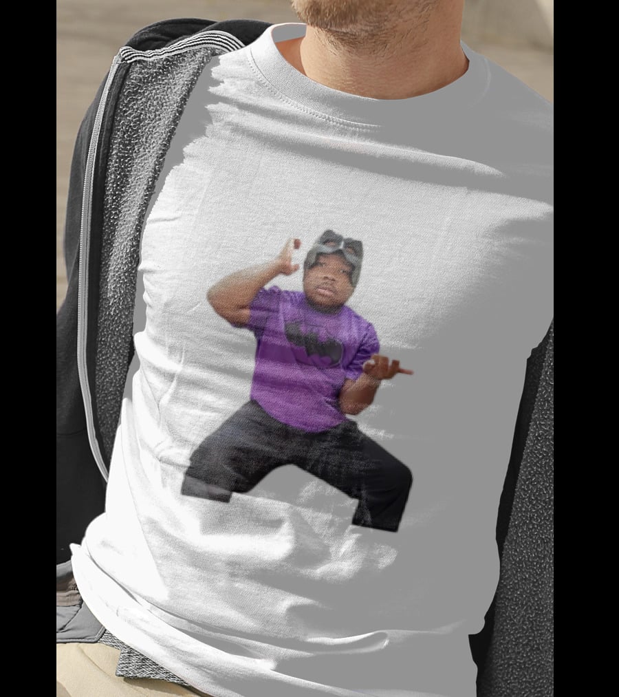 Darius Tiktok Autism Irisa Classic Batman Mask And Pose T-Shirt