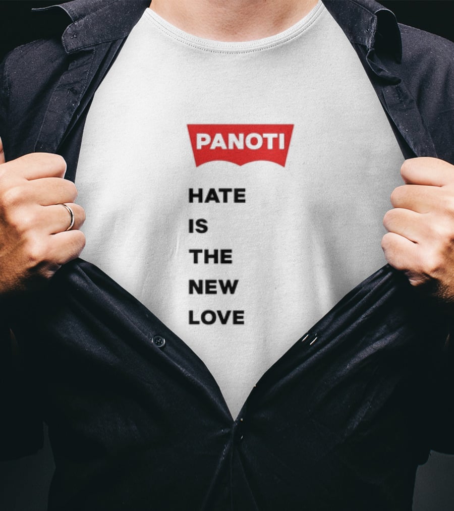 Prafull Billore Panoti Hate Is The New Love T-Shirt