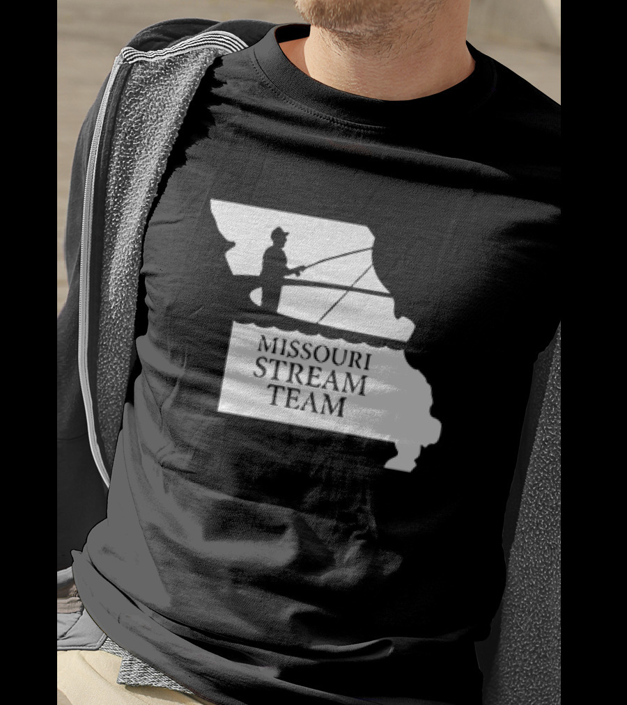 Missouri Stream Team Fishing In State T-Shirt