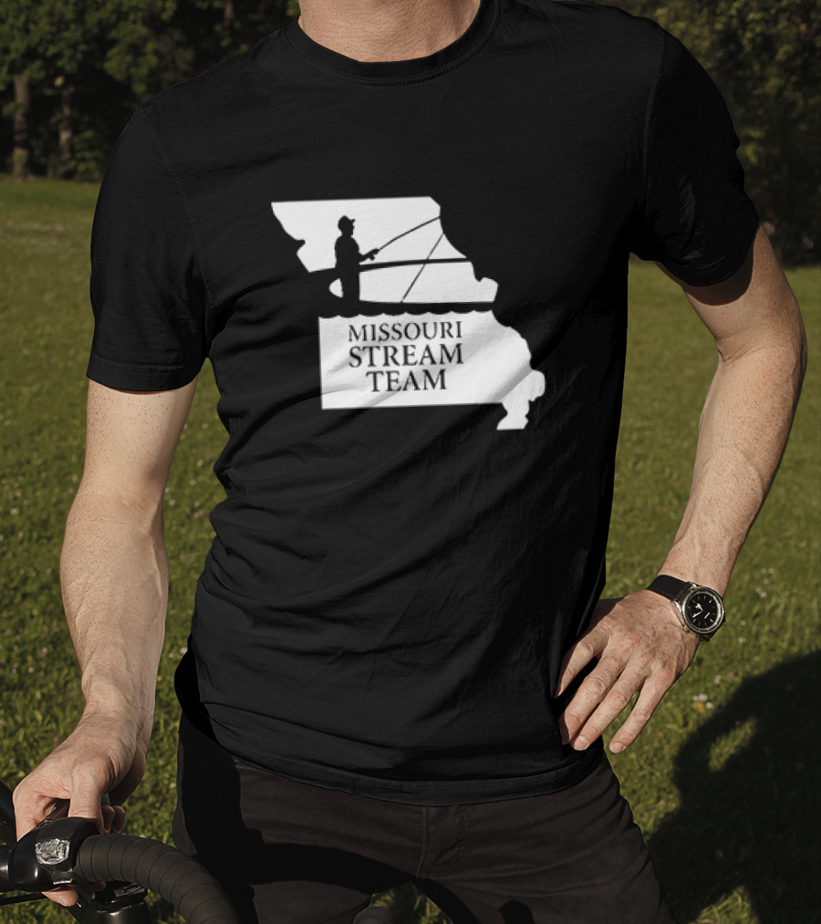 Missouri Stream Team Fishing In State T-Shirt