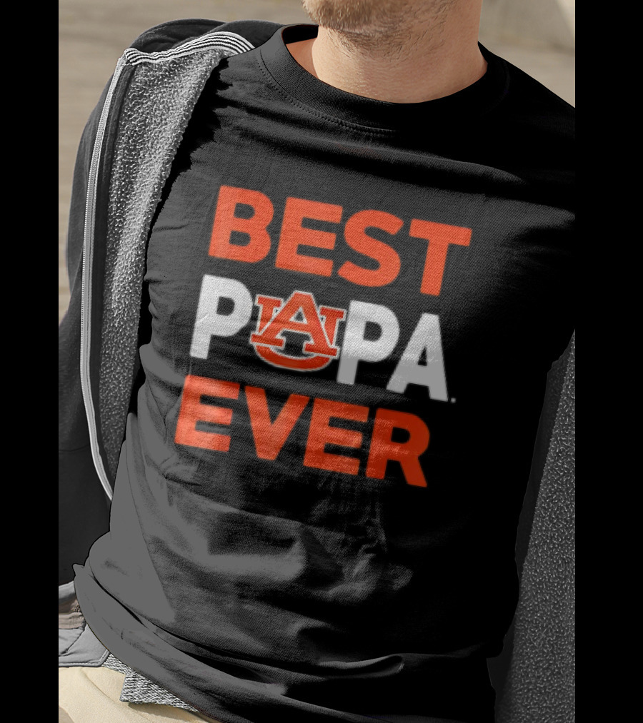 Best Auburn Tigers PAPA Ever T-Shirt