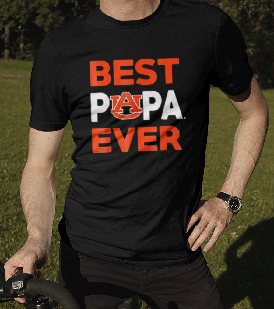 Best Auburn Tigers PAPA Ever T-Shirt