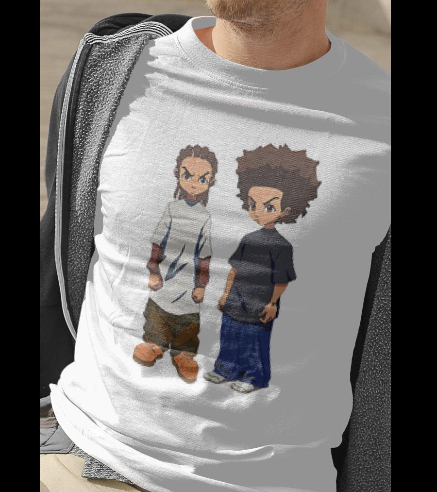 The Boondocks Huey And Riley Duo T-Shirt