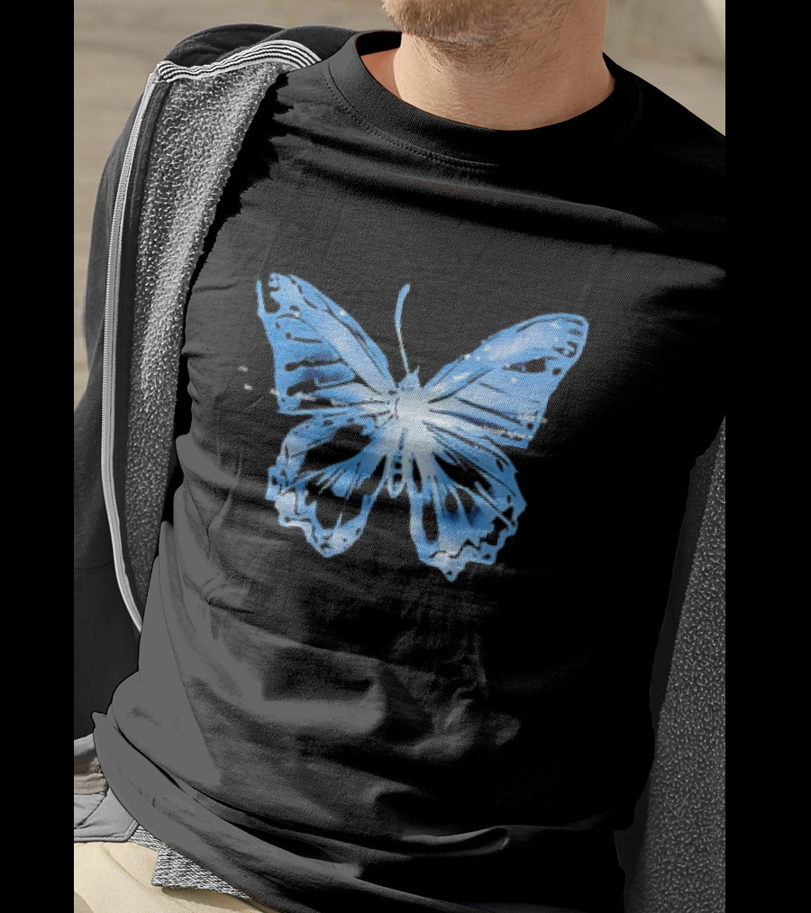 Luke Hemmings Boy Blue Butterfly T-Shirt