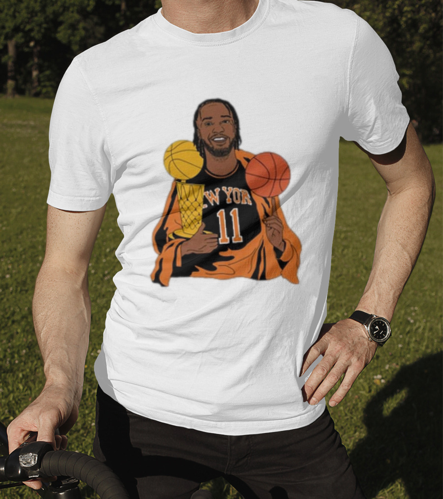 New York 11 Big Knick Energy Brunshym Basketball Trophy T-Shirt