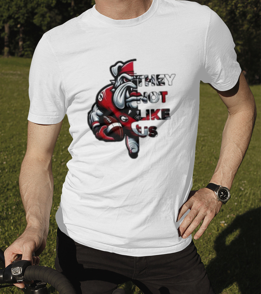 Georgia Bulldogs They Not Like Us T-Shirt