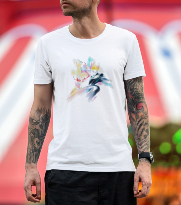 Premium T-Shirt: Rahim Redcar Hopecore Abstract Burst T-Shirt Rahim Redcar Hopecore Abstract Burst T-Shirt