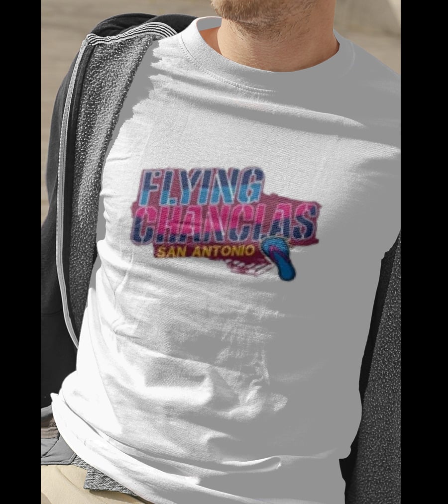 Flying Chanclas San Antonio Pink San Antonio Missions T-Shirt