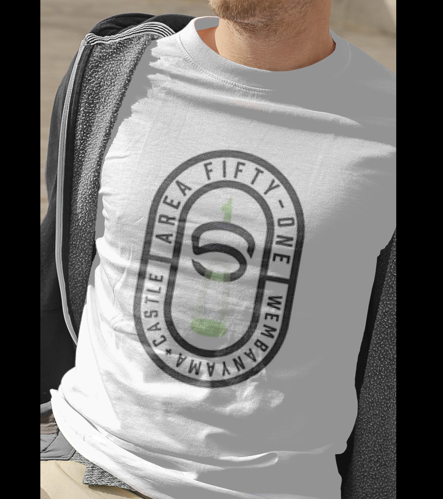Area Fifty One Wembanyama Castle Alien T-Shirt