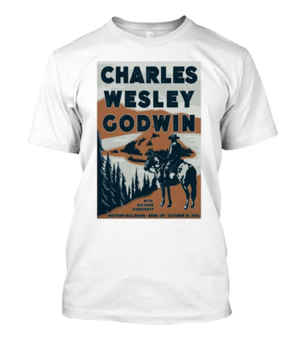 Charles Wesley Godwin With Richard Sincere Midtown Ballroom Bend OR October 20 T-Shirt