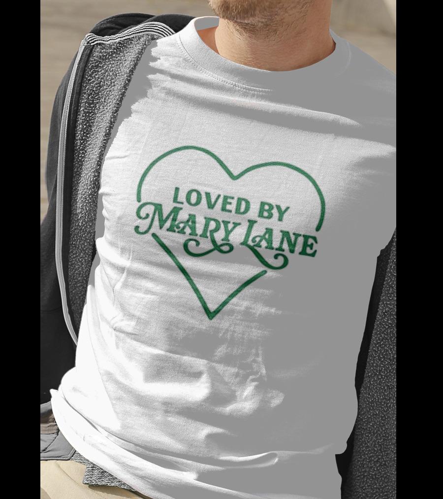 Loved By Mary Lane Heart T-Shirt