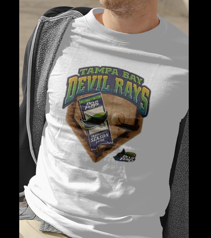 Tampa Bay Devil Rays Inaugural Season 1998 Vintage Major League Baseball Debut T-Shirt