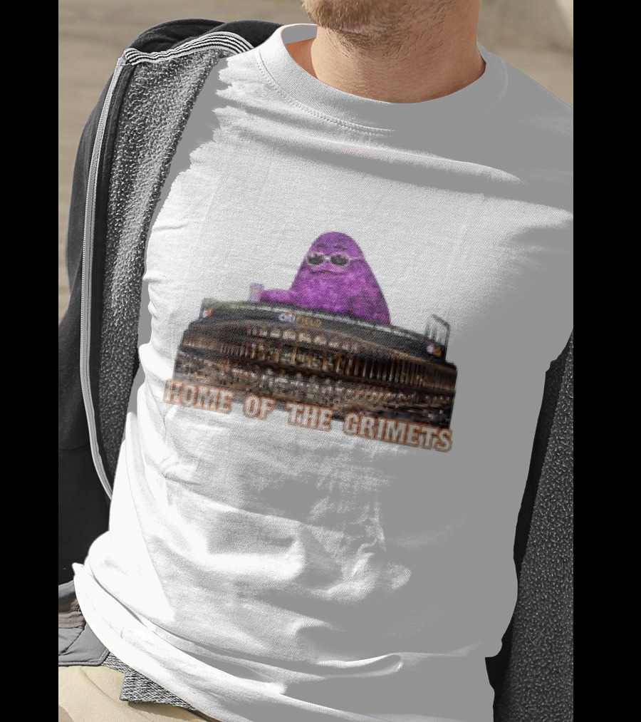 Citi Field Mets Grimace Home Of The Grimets T-Shirt