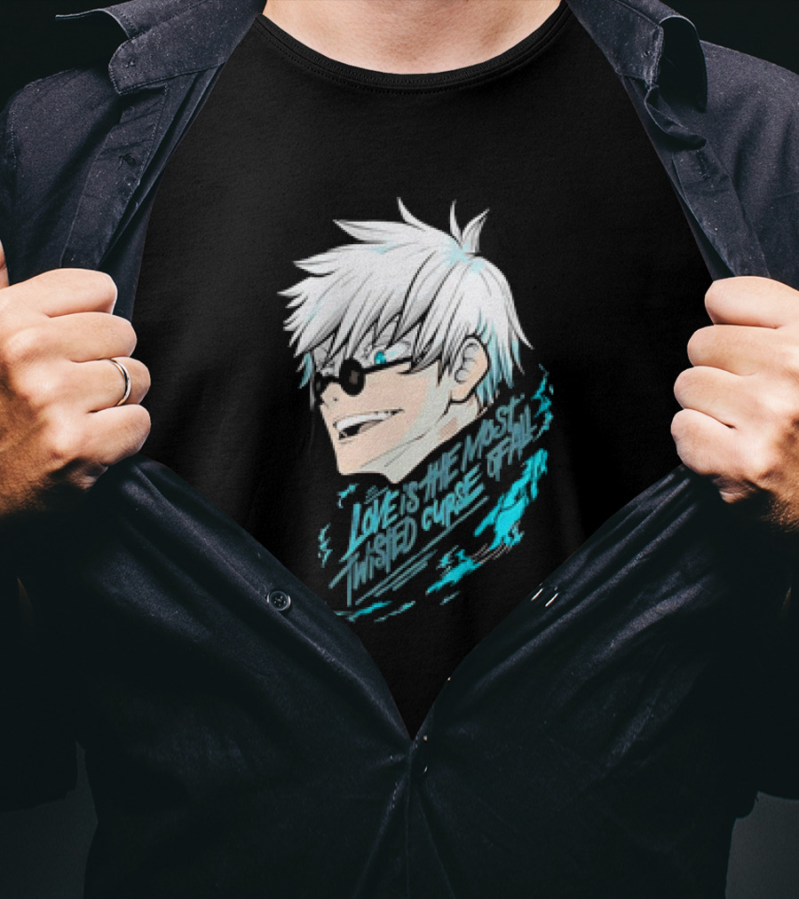 Gojo Satoru Love Is The Most Twisted Curse Of All T-Shirt