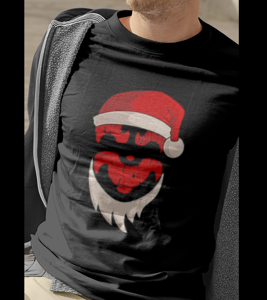 The Shaggs Santa Christmas Face T-Shirt