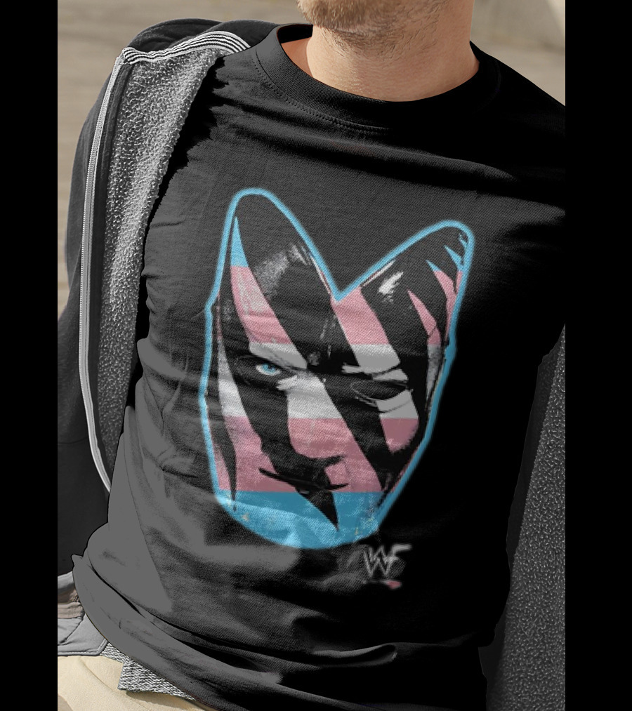 Mask That’s Gotta Be Trane WF Icon With Transgender Flag Colors T-Shirt