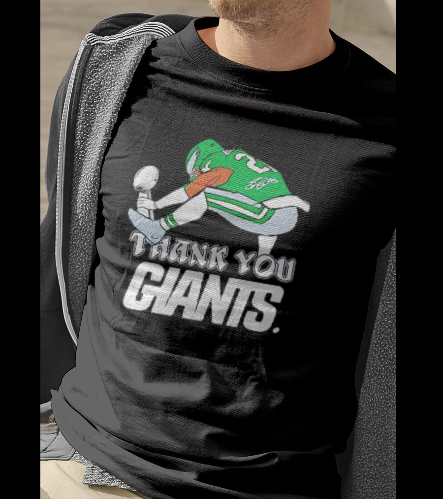 Thank You Giants Saquon Barkley Philadelphia Eagles Football T-Shirt