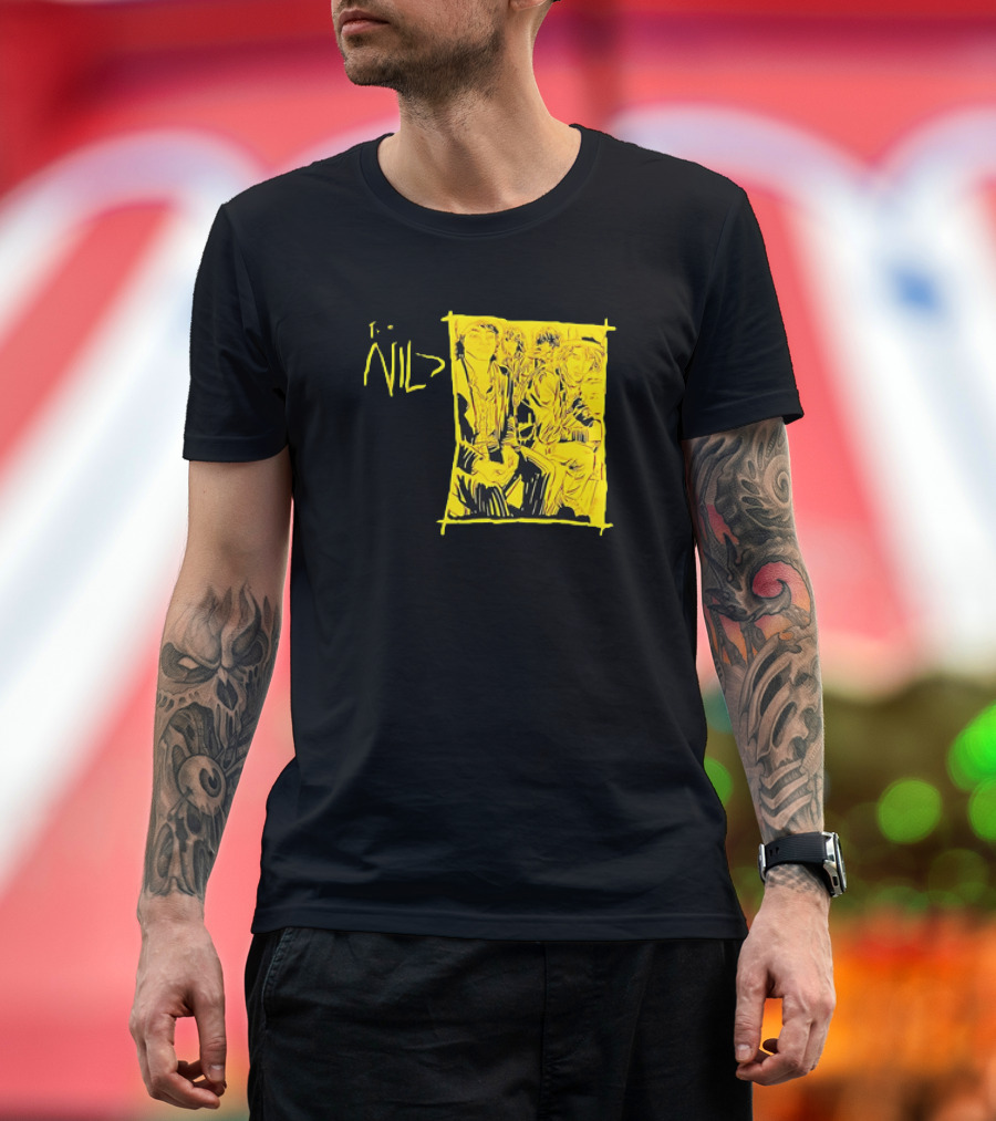 The Nils Comic Band Yellow T-Shirt