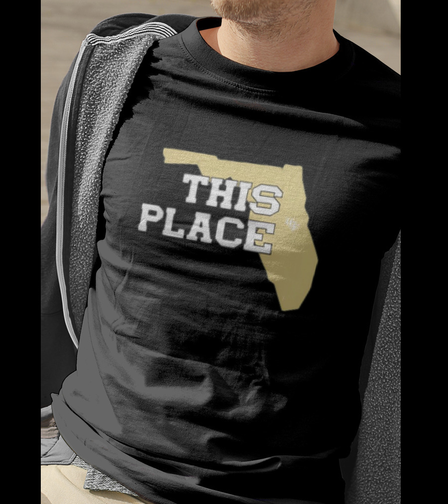 UCF Knights This Place Florida State Outline T-Shirt