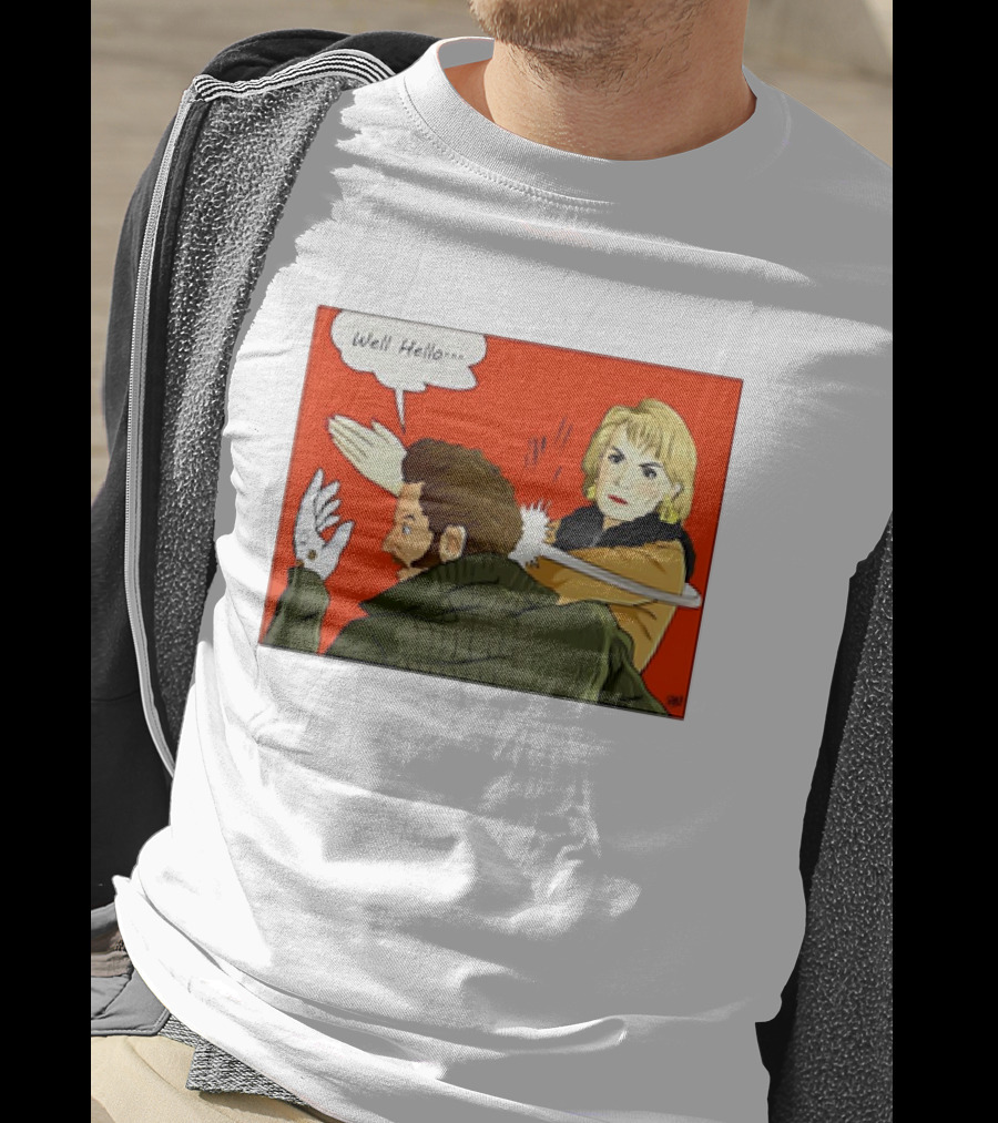 Well Hello Bandit Slap Comic T-Shirt