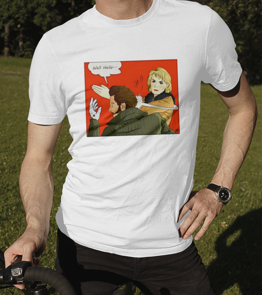 Well Hello Bandit Slap Comic T-Shirt