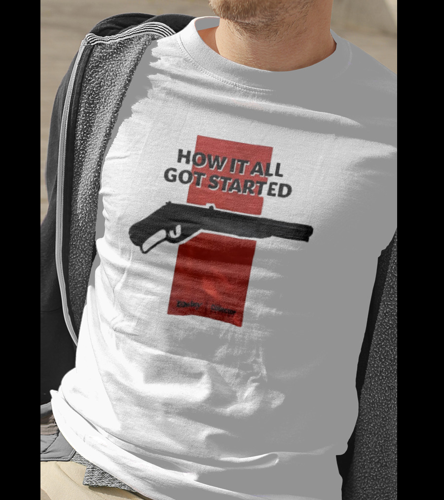 Daisy Collector How It All Got Started Gun T-Shirt