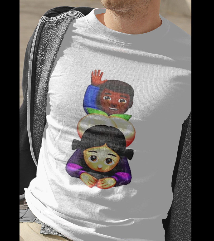 Doggystyle Emoji Meme Peach Behind Scene T-Shirt