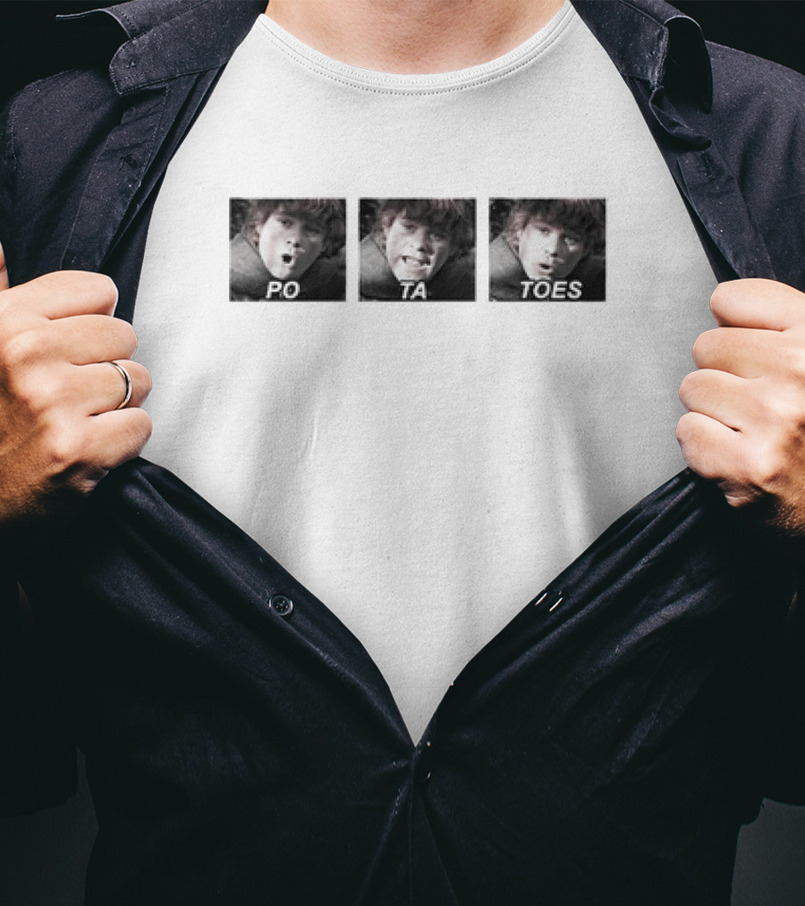 Kate Herron Lord Of The Rings Potatoes Samwise Gamgee Po Ta Toes T-Shirt
