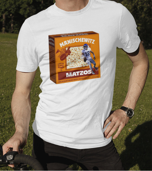Manischewitz Matzos Jake Retzlaff Breaks Matzo And Records BYU Cougars Matzo Crunch Football T-Shirt