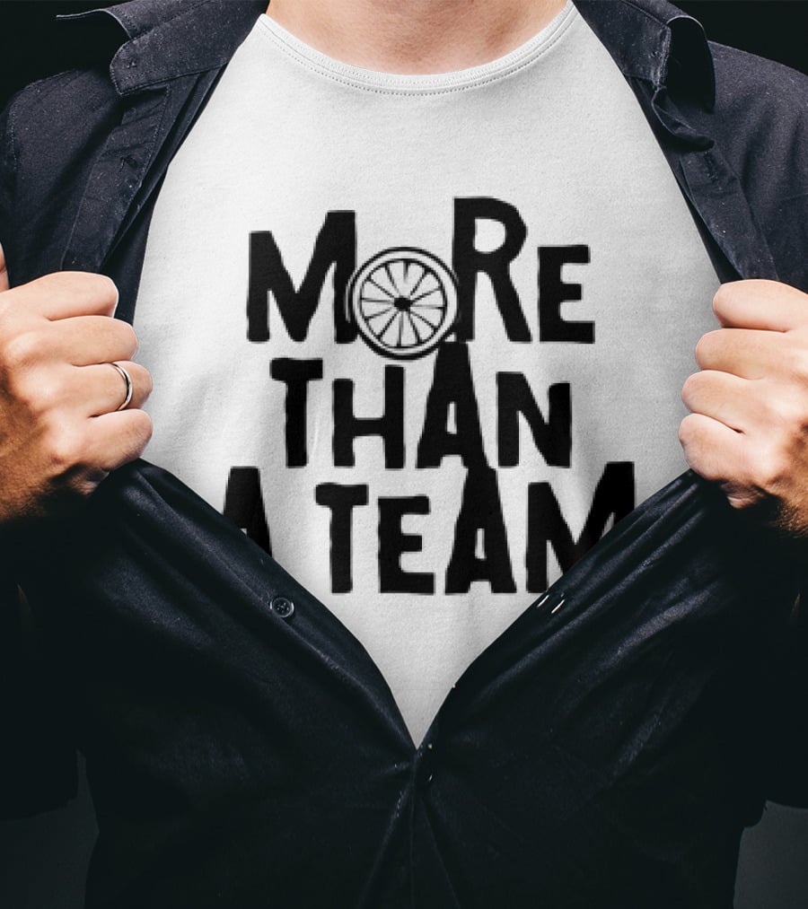 More Than A Team Bicycle Wheel T-Shirt