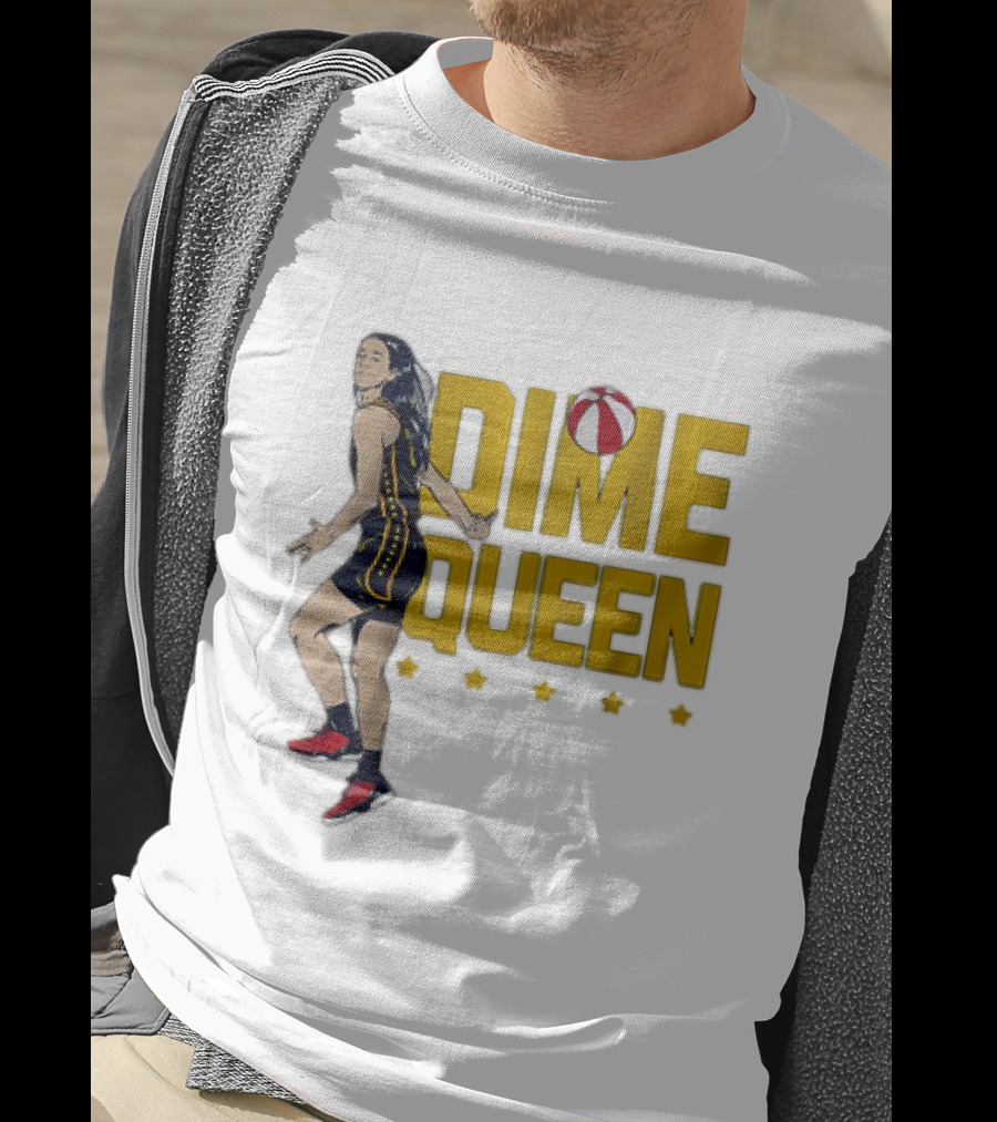 Caitlin Clark Dime Queen Indiana Fever Basketball T-Shirt