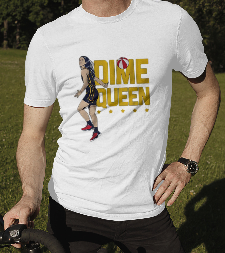 Caitlin Clark Dime Queen Indiana Fever Basketball T-Shirt