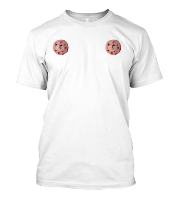 Chocolate Chip Cookie Design Nip T-Shirt