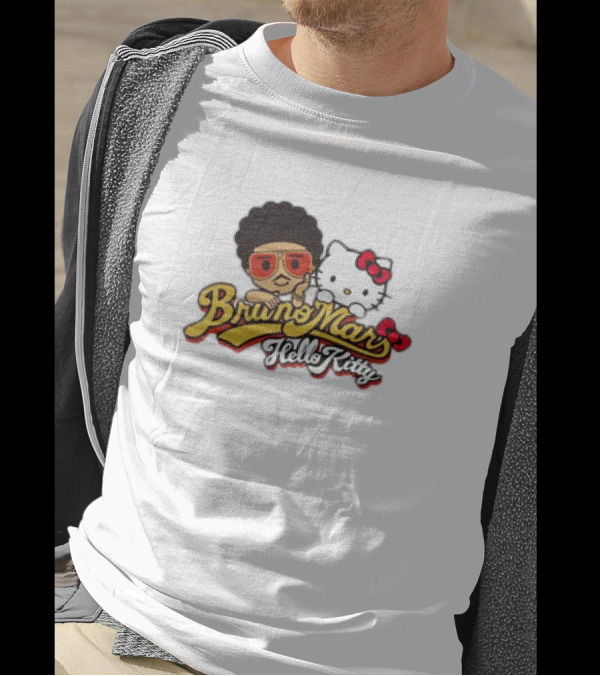 Bruno Mars Hello Kitty T-Shirt