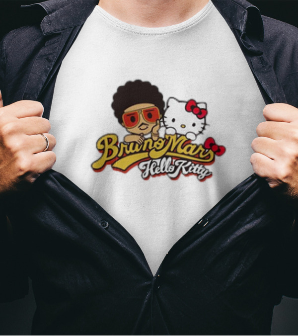 Bruno Mars Hello Kitty T-Shirt