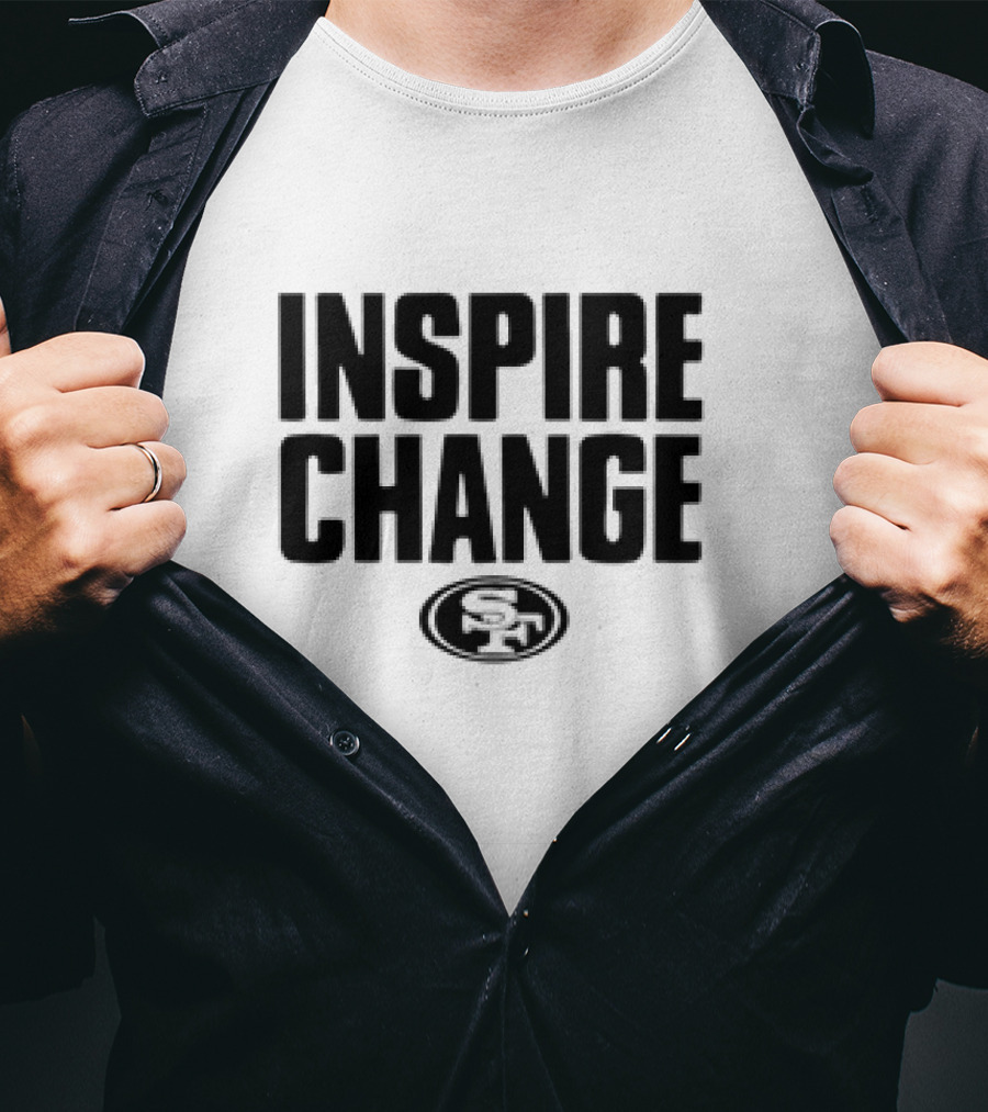 Inspire Change San Francisco 49ers SF Logo T-Shirt
