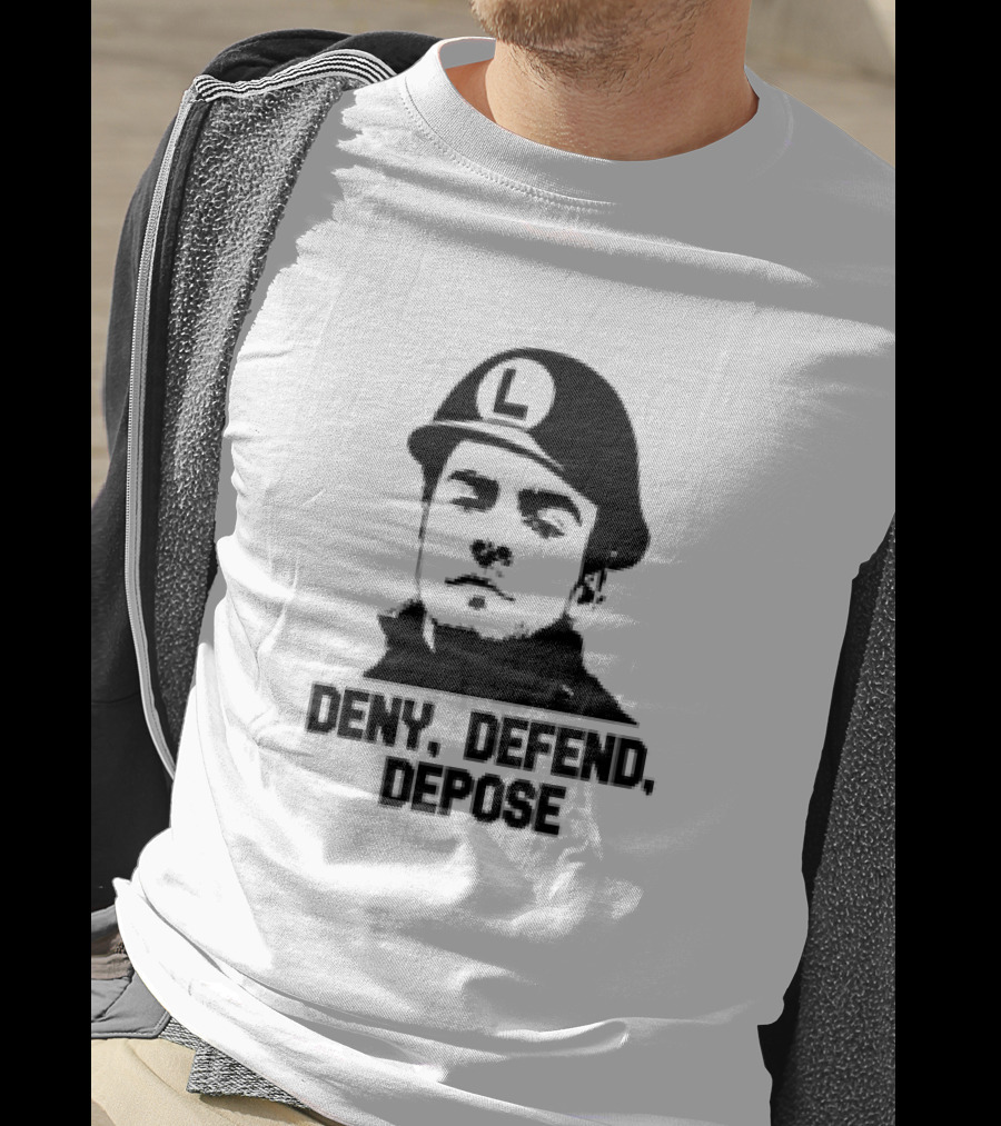 Deny Defend Depose Helmet Portrait Classic T-Shirt