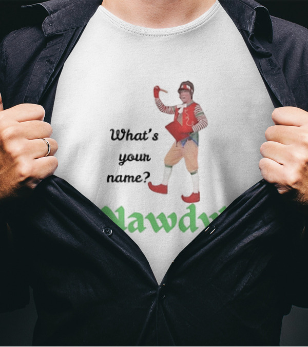 What's Your Name Nawdy Vintage Clown Costume T-Shirt