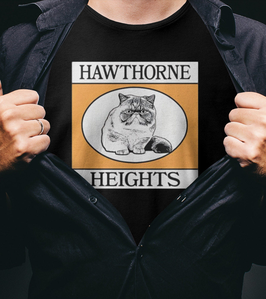 Cat Hawthorne Heights Oval T-Shirt