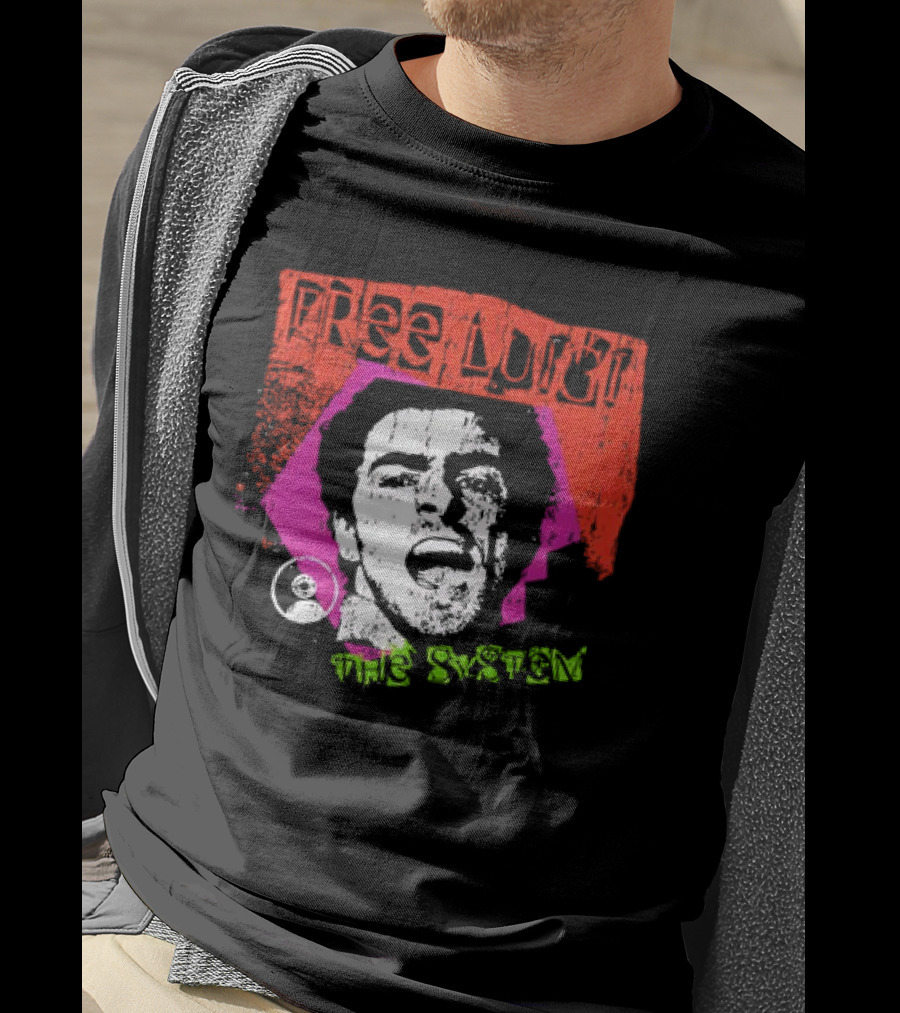Free Luigi The System Portrait Bold Expression T-Shirt