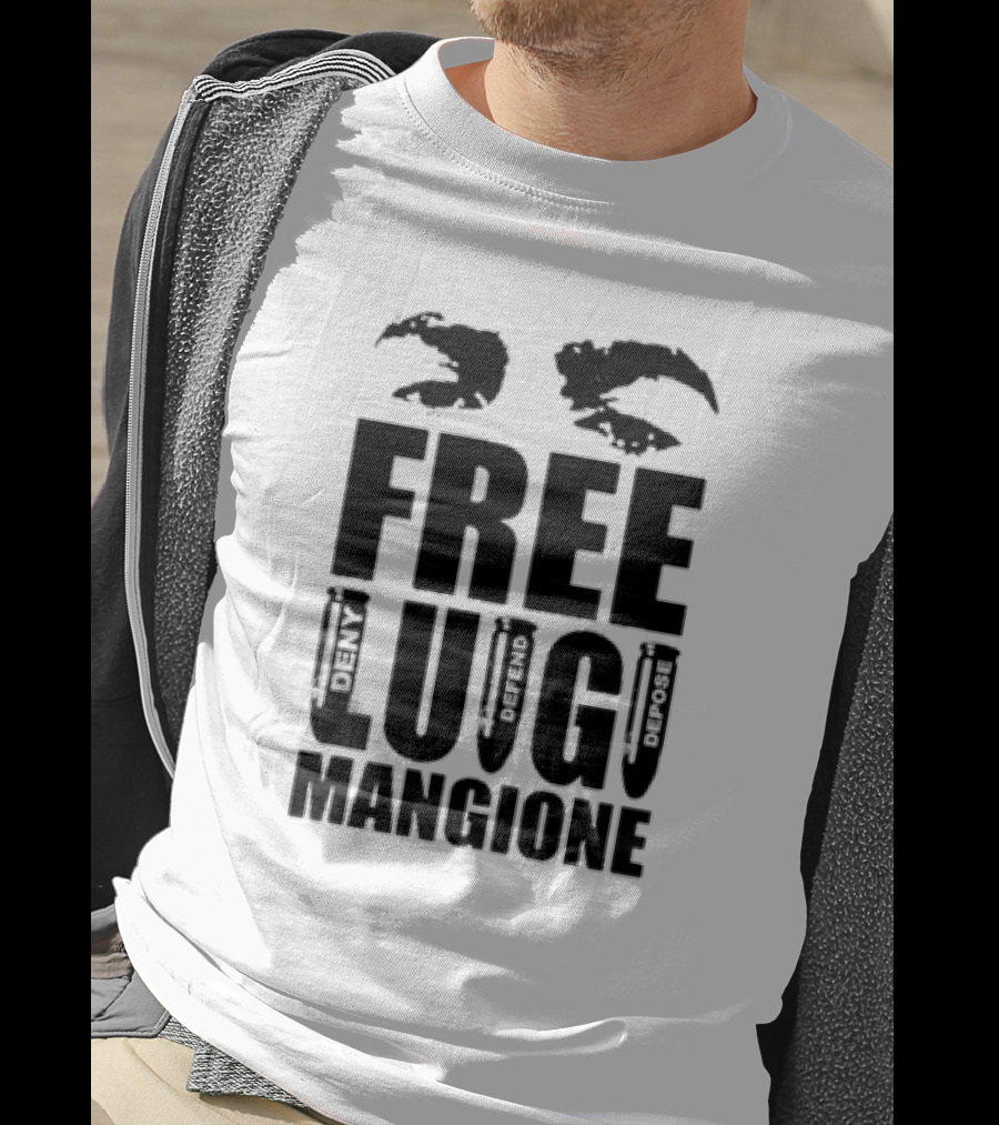 Free Luigi Mangione Deny Defend Depose T-Shirt