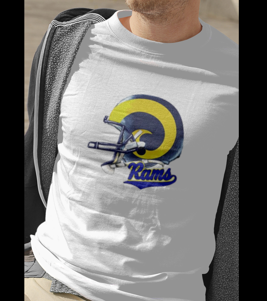 Los Angeles Rams Helmet Rams Football T-Shirt